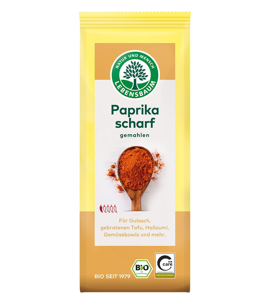 Bio Paprika scharf Gewürz