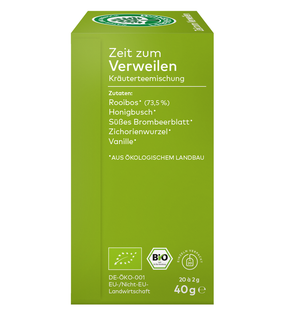 Bio Zeit zum Verweilen links