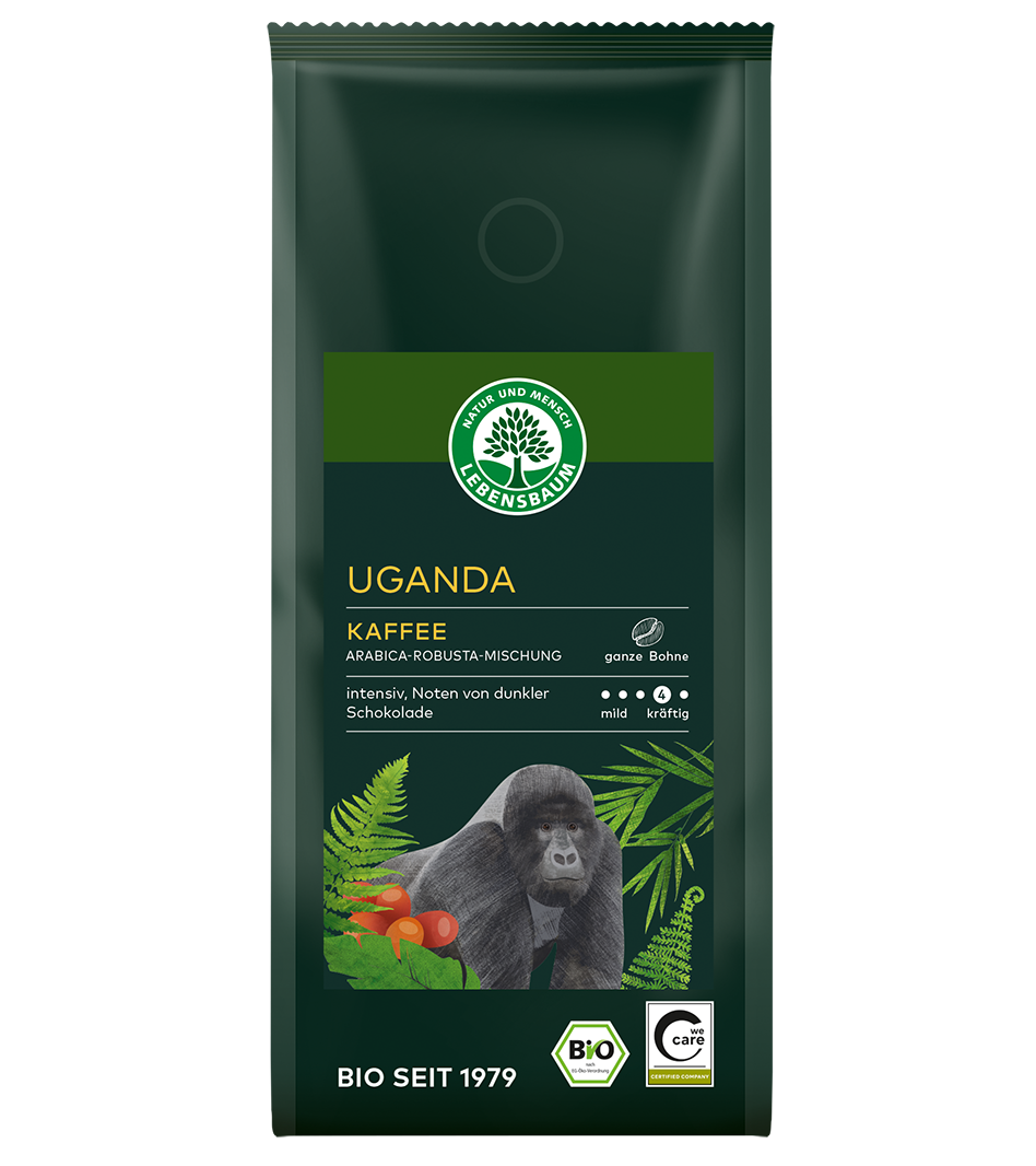 Bio Uganda Kaffee Bohne