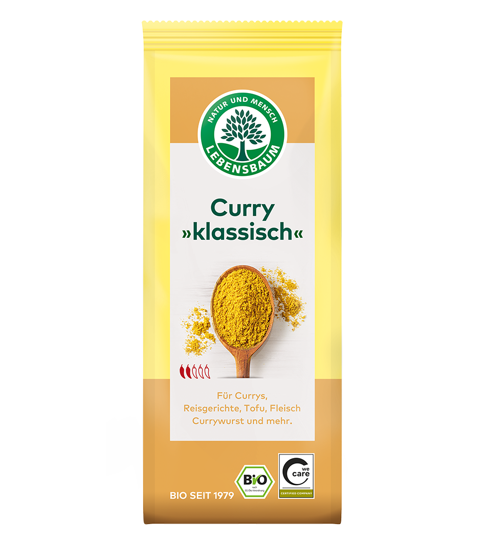 Bio Curry klassisch Gewürz