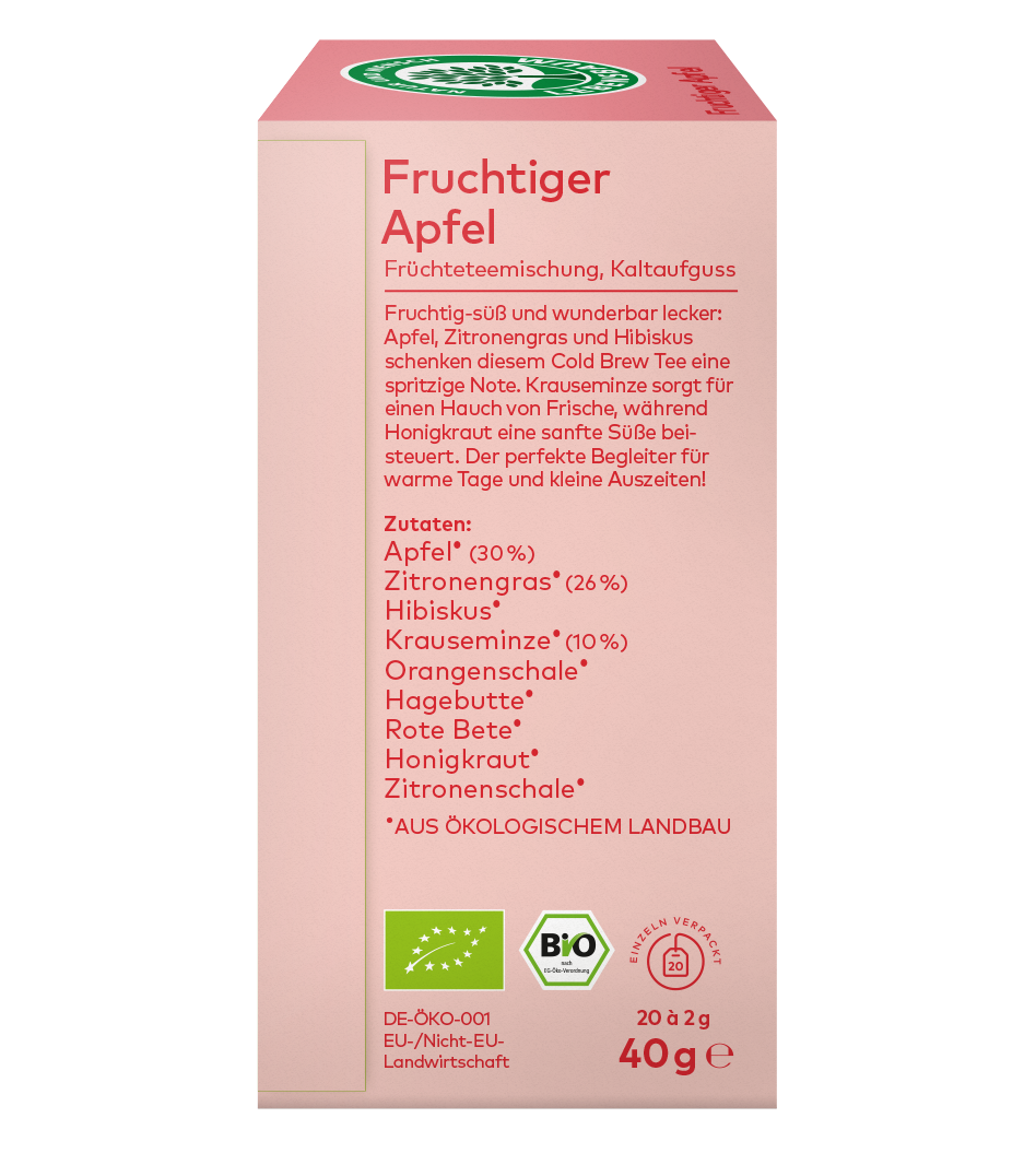 Seitenansicht "Fruchtiger Apfel"