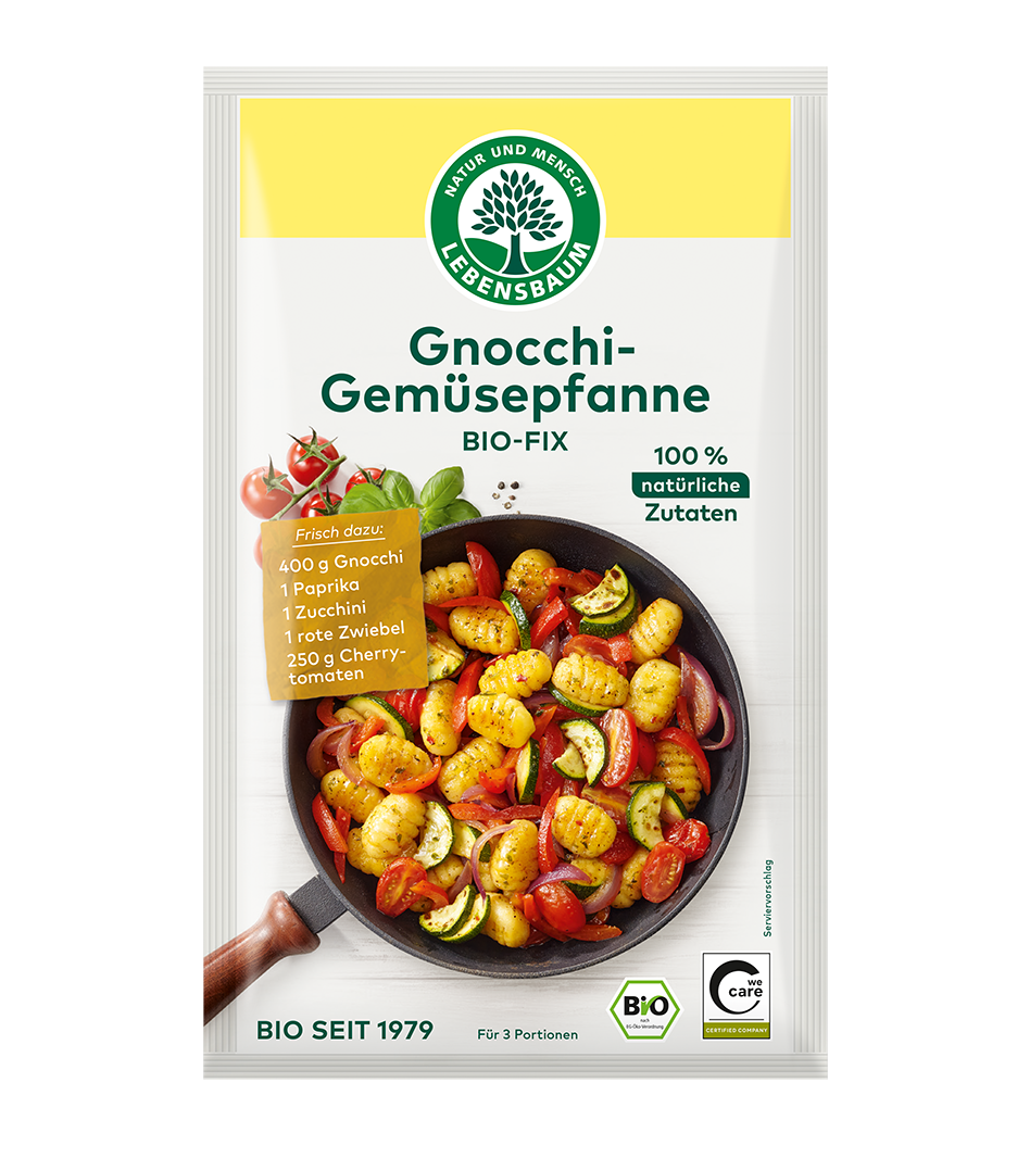 Bio Gnocchi-Gemüsepfanne Fix