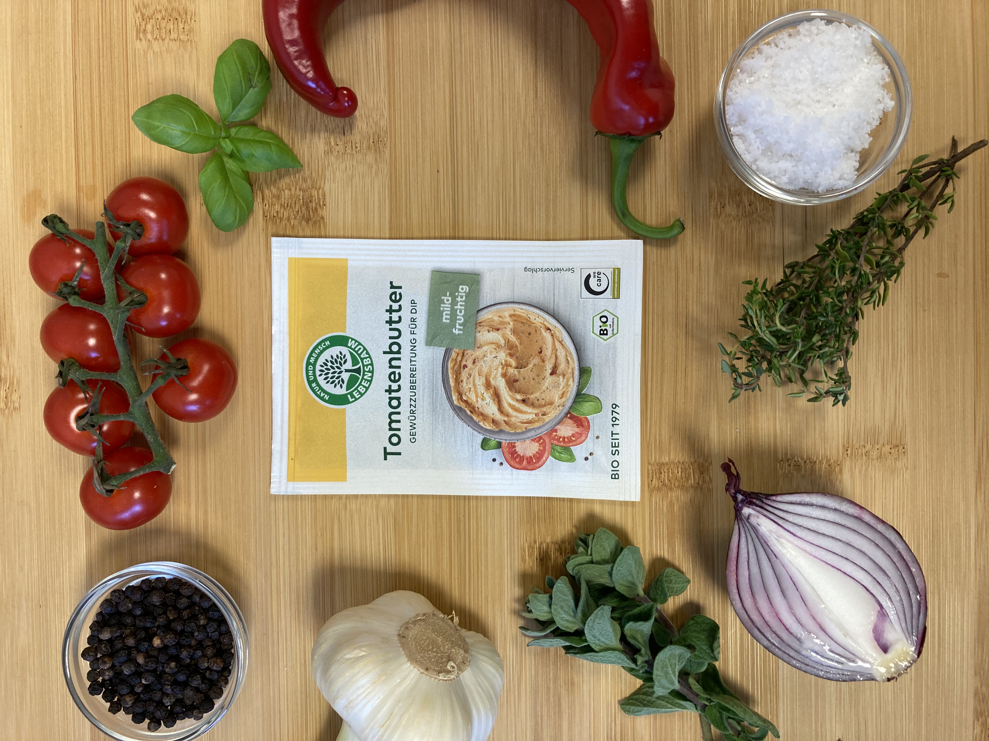 Bio Tomatenbutter Dip