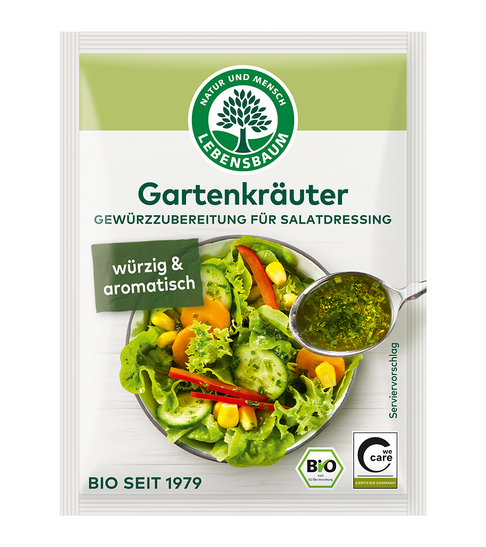 Bio Gartenkräuter Salatdressing