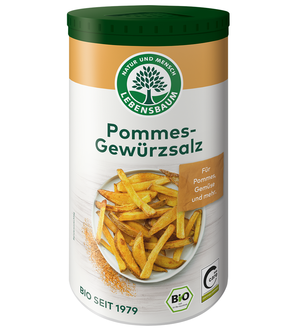 Bio Pommes-Gewürzsalz