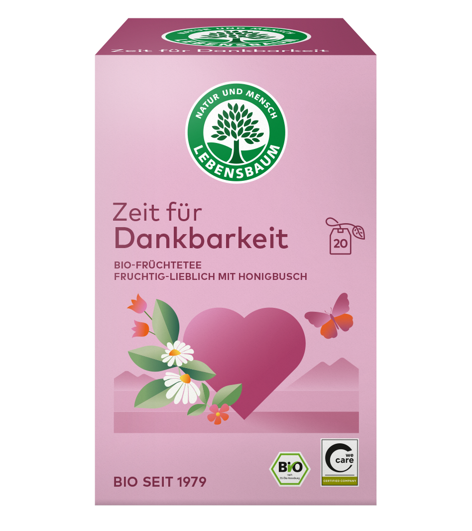 Bio Zeit für Dankbarkeit Tee