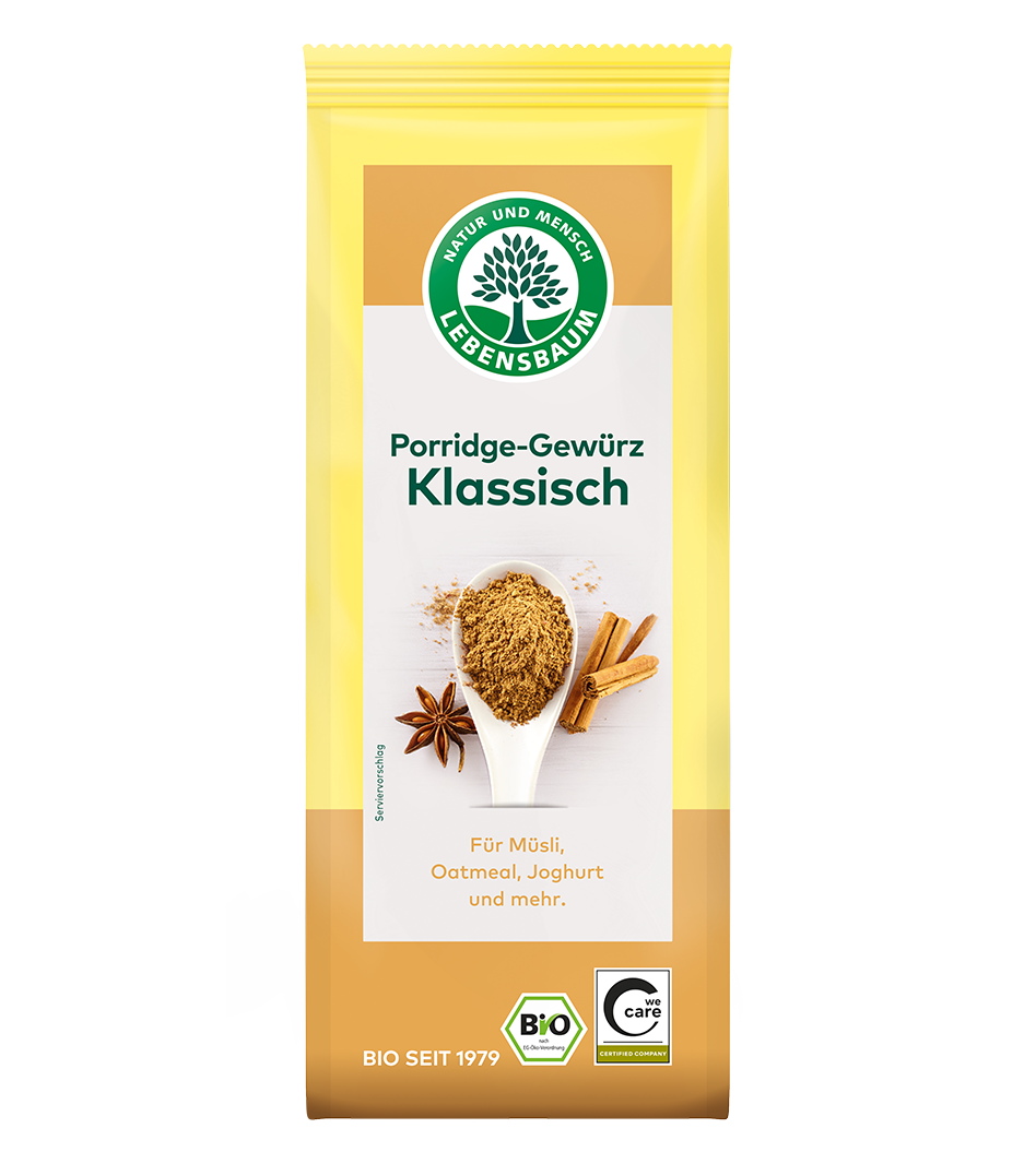 Bio Porridge klassisch Gewürz