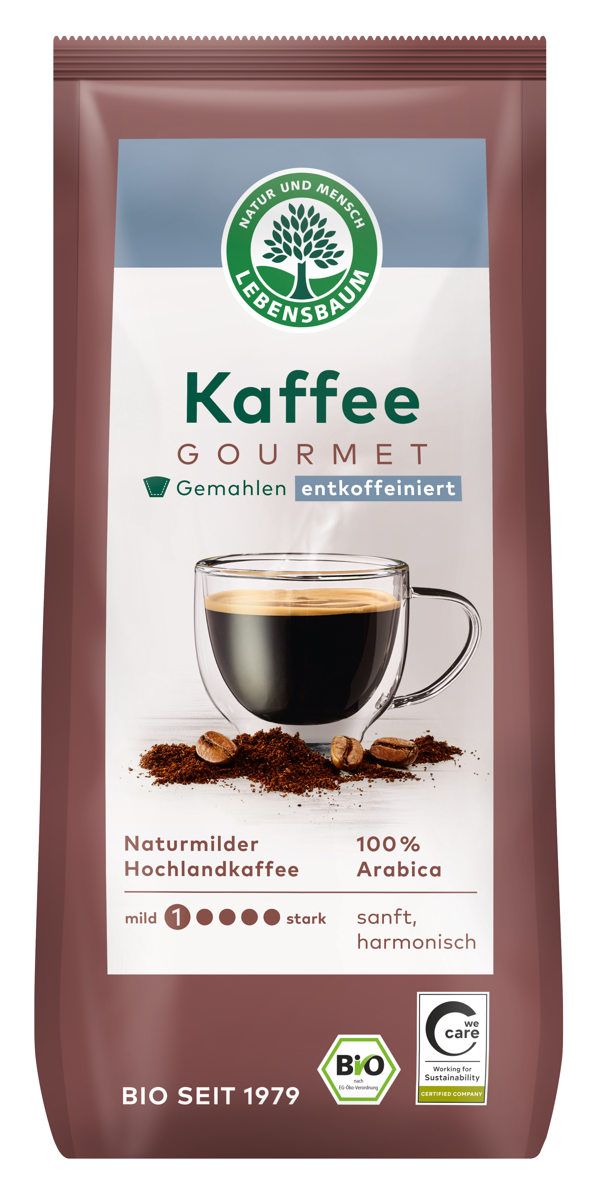 Kaffee entkoffeiniert 