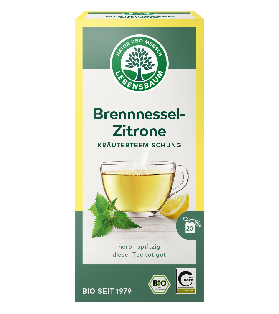 Bio Brennessel-Zitrone Tee