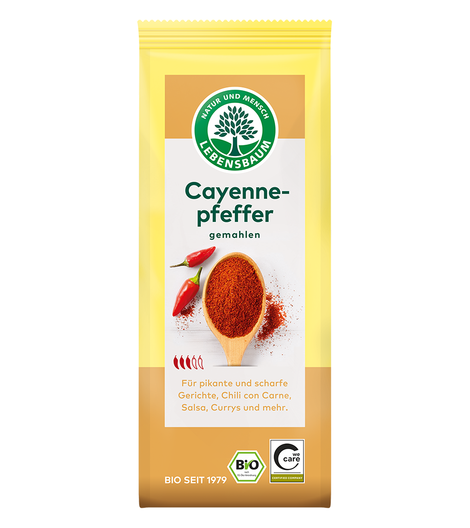 Bio Cayennepfeffer Gewürz