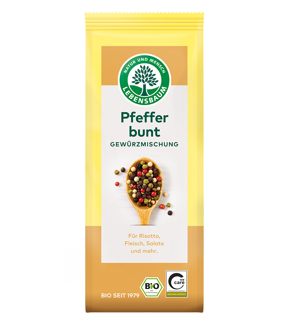 Bio Pfeffer bunt Gewürz