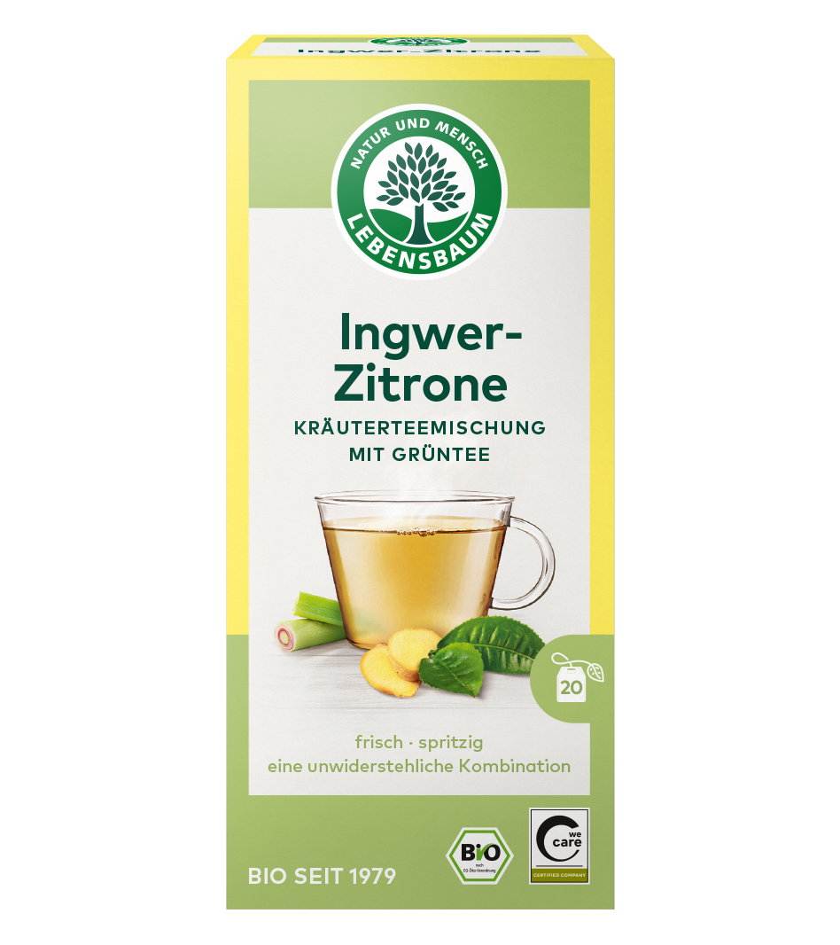 Bio Ingwer-Zitrone Tee 
